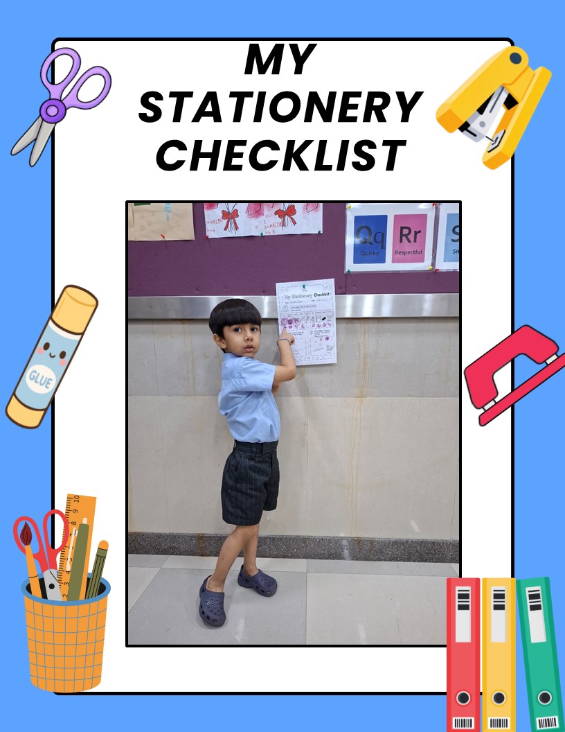 Stationary Hunt at Home- A Data Handling Adventure